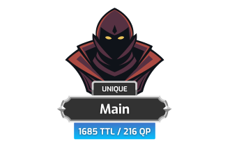 Main | TTL: 1685 | CL: 123 | QP: 216 [88M XP + MORE!]