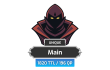 Main | TTL: 1820 | CL: 121 | QP: 196 [80M XP + MORE!]