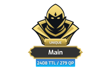 Main | TTL: 2408 | CL: 126 | QP: 279 [323M XP + MORE!]