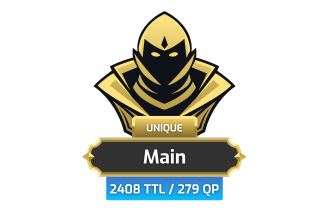 Main | TTL: 2408 | CL: 126 | QP: 279 [323M XP + MORE!]