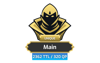 Main | TTL: 2362 | CL: 126 | QP: 320 [296M XP + MORE!]