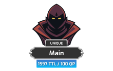 Main | TTL: 1597 | CL: 104 | QP: 100 [58M XP + MORE!]