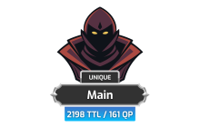 Main | TTL: 2198 | CL: 126 | QP: 161 [222M XP + MORE!]