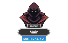 Main | TTL: 1905 | CL: 123 | QP: 277 [133M XP + MORE!]