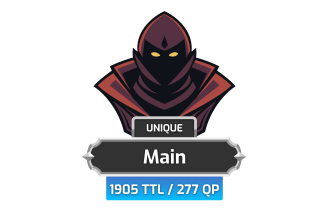 Main | TTL: 1905 | CL: 123 | QP: 277 [133M XP + MORE!]