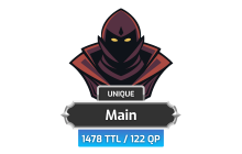 Main | TTL: 1478 | CL: 109 | QP: 122 [60M XP + MORE!]