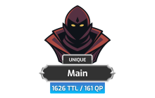 Main | TTL: 1626 | CL: 94 | QP: 161 [33M XP + MORE!]