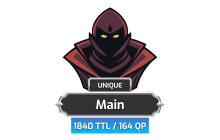 Main | TTL: 1840 | CL: 115 | QP: 164 [80M XP + MORE!]