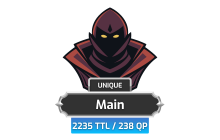 Main | TTL: 2235 | CL: 123 | QP: 238 [190M XP + MORE!]