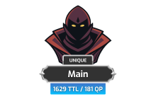 Main | TTL: 1629 | CL: 111 | QP: 181 [46M XP + MORE!]