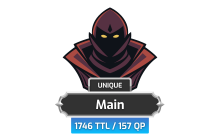 Main | TTL: 1746 | CL: 120 | QP: 157 [65M XP + MORE!]