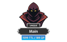 Main | TTL: 1599 | CL: 117 | QP: 189 [85M XP + MORE!]