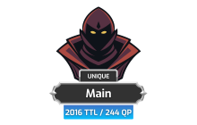 Main | TTL: 2016 | CL: 125 | QP: 244 [116M XP + MORE!]