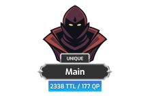 Main | TTL: 2338 | CL: 121 | QP: 177 [198M XP + MORE!]