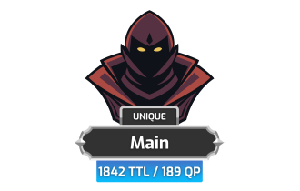 Main | TTL: 1842 | CL: 122 | QP: 189 [87M XP + MORE!]