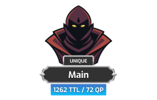 Main | TTL: 1262 | CL: 116 | QP: 72 [64M XP + MORE!]