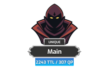 Main | TTL: 2243 | CL: 126 | QP: 307 [298M XP + MORE!]