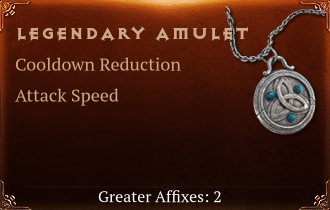 Legendary Amulet[CDR(Greater),IAS(Greater)]