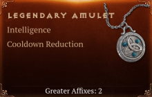 Legendary Amulet[INT(Greater),CDR(Greater)]