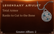 Legendary Amulet[TA(Greater),Cut to Bone(Greater)]