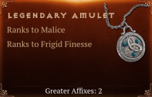 Legendary Amulet[Malice(Greater),Frigid Finesse(Greater)]