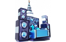 Frost DJ Speakerman [Toilet Tower Defense Item]
