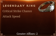 Legendary Ring[Crit(Greater),ATKSPD(Greater)]