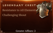 Legendary Chest[ResistAll(Greater),ChallengingShout(Greater)]