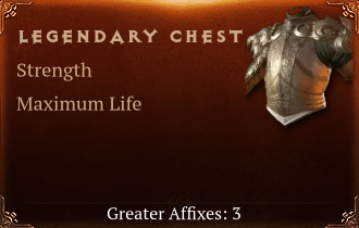 Legendary Chest[STR(Greater),Life(Greater),ResistAll(Greater)]