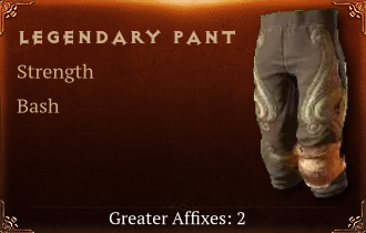 Legendary Pant[STR(Greater),Bash(Greater)]