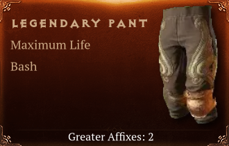 Legendary Pant[Life(Greater),Bash(Greater)]