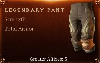 Legendary Pant[STR(Greater),TA(Greater),Dodge(Greater)]