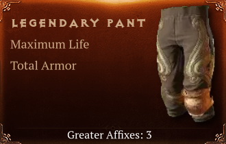 Legendary Pant[Life(Greater),TA(Greater),Bash(Greater)]