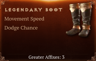 Legendary Boot[MS(Greater),Dodge(Greater),DEX(Greater)]