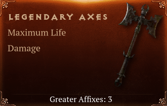 Legendary Axes[Life(Greater),DMG(Greater),DMG_Crit(Greater)]