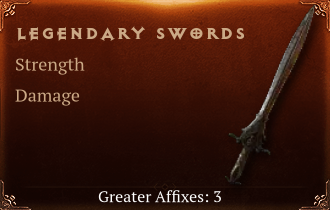 Legendary Swords[STR(Greater),DMG(Greater),DMG_Vulnerable(Greater)]