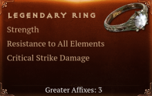 Legendary Ring[STR(Greater),ResistAll(Greater),DMG_Crit(Greater)]