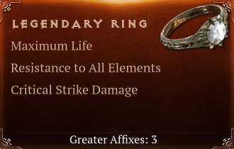 Legendary Ring[Life(Greater),ResistAll(Greater),DMG_Crit(Greater)]