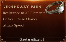 Legendary Ring[ResistAll(Greater),Crit(Greater),ATKSPD(Greater)]