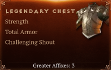 Legendary Chest[STR(Greater),TA(Greater),ChallengingShout(Greater)]