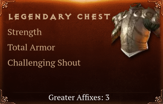 Legendary Chest[STR(Greater),TA(Greater),ChallengingShout(Greater)]