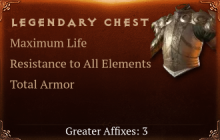 Legendary Chest[Life(Greater),ResistAll(Greater),TA(Greater)]