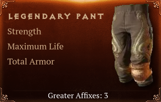 Legendary Pant[STR(Greater),Life(Greater),TA(Greater)]