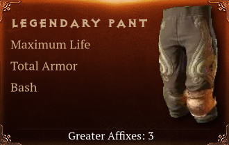 Legendary Pant[Life(Greater),TA(Greater),Bash(Greater)]