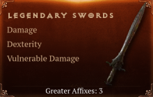 Legendary Swords[DMG(Greater),DEX(Greater),DMG_Vulnerable(Greater)]