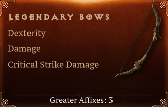 Legendary Bows[DEX(Greater),DMG(Greater),DMG_Crit(Greater)]