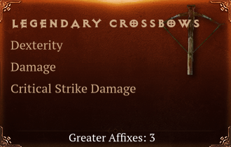 Legendary Crossbows[DEX(Greater),DMG(Greater),DMG_Crit(Greater)]