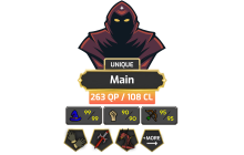 Main | TTL: 1530 | CL: 108 | QP: 263 [99 MAGE, B Gloves, Defender, DS2, Fire Cape, Piety, Graceful, MA1 & MA2, MM1 + MORE!]