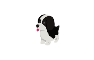 Black Springer Spaniel (Adopt Me - Pet) [Adopt Me - Pet]