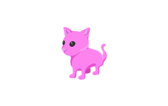 Pink Cat (Adopt Me - Pet) [Adopt Me - Pet]